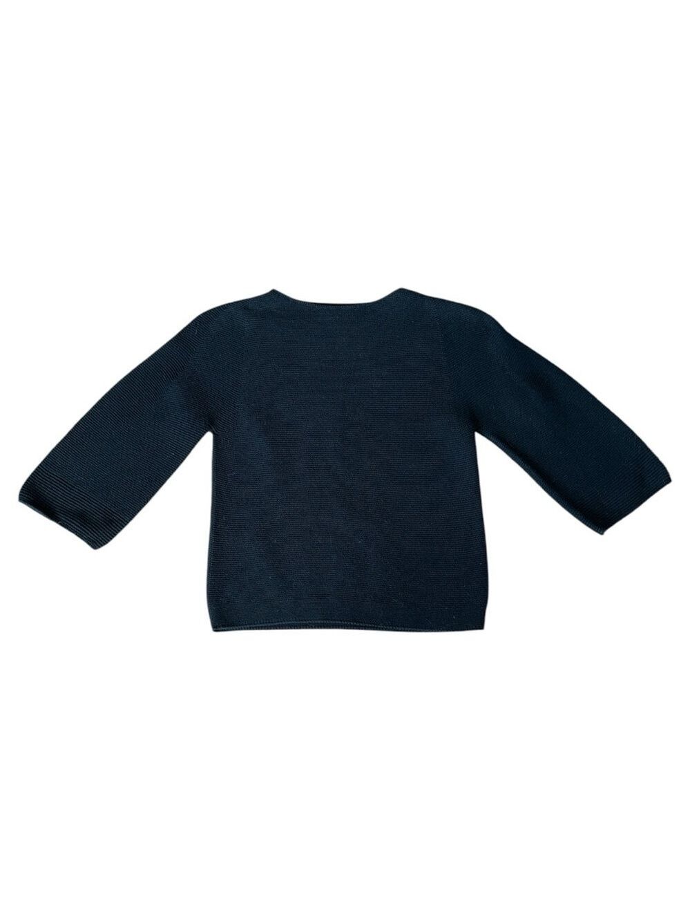 UniQlo 3/4 Sleeve Ribbed Boatneck Sweater Size XS